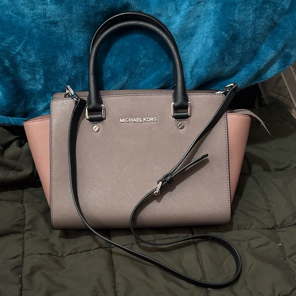 Michael Kors Multi-Colorway Satchel Bag-EUC
